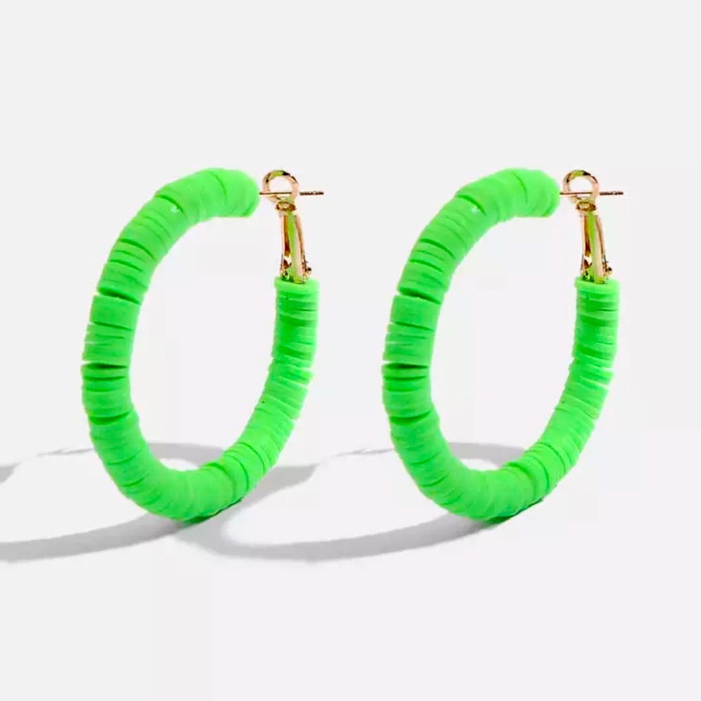 ๐3/$30 New Colorful Disc Hoops - Picture 6 of 12